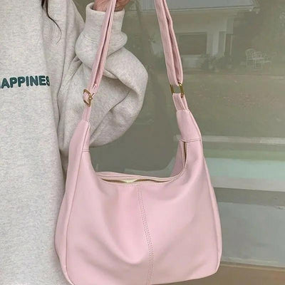 Retro Trendy Korean Style Versatile Large Capacity Shoulder Bag.